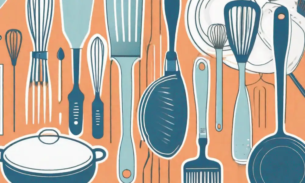 Bild von Pfannenwendern in verschiedenen Arten und Formen